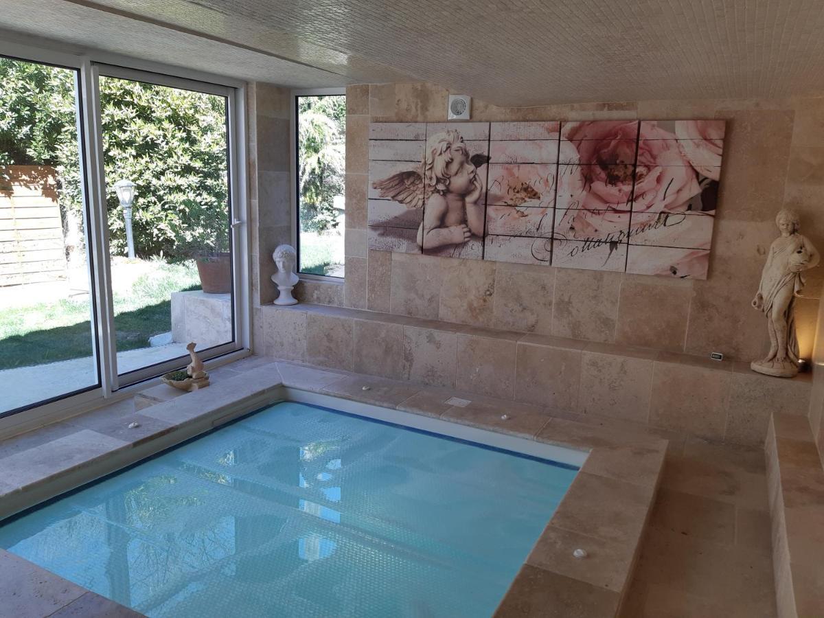 VILLA LA LICORNE Piscine privée, Jacuzzi, Massages, Tennis, Golf à 11km Belcodene Exterior foto